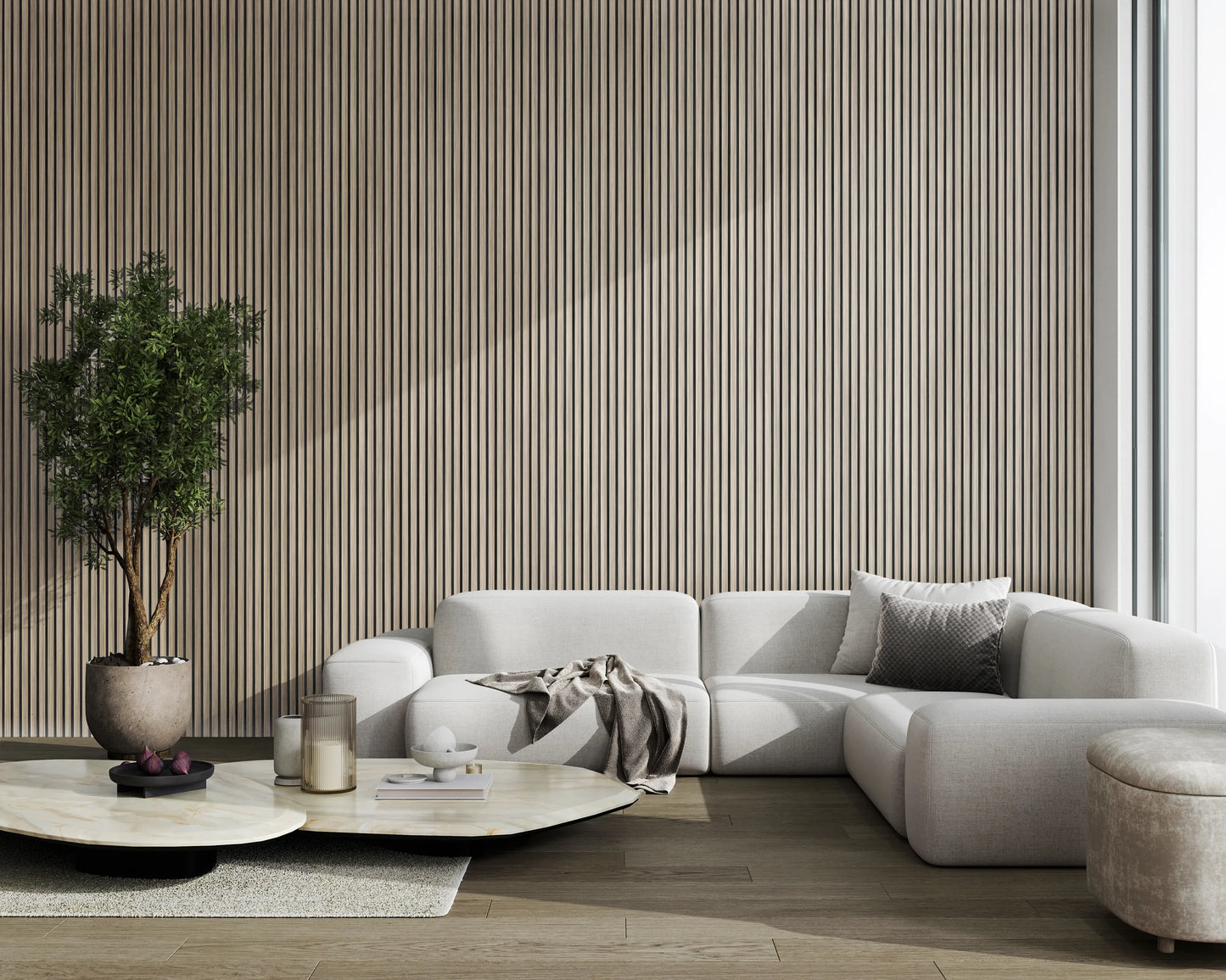 Pannello EFFETTO DOGHE 3D Acquisto minimo 5pezzi