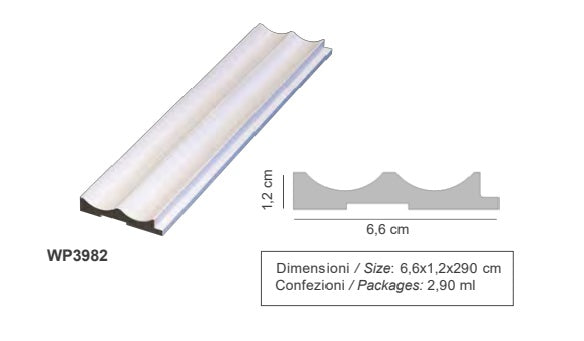 Pannello Doghe LEGNO ONDA 3D Acquisto minimo 5pezzi