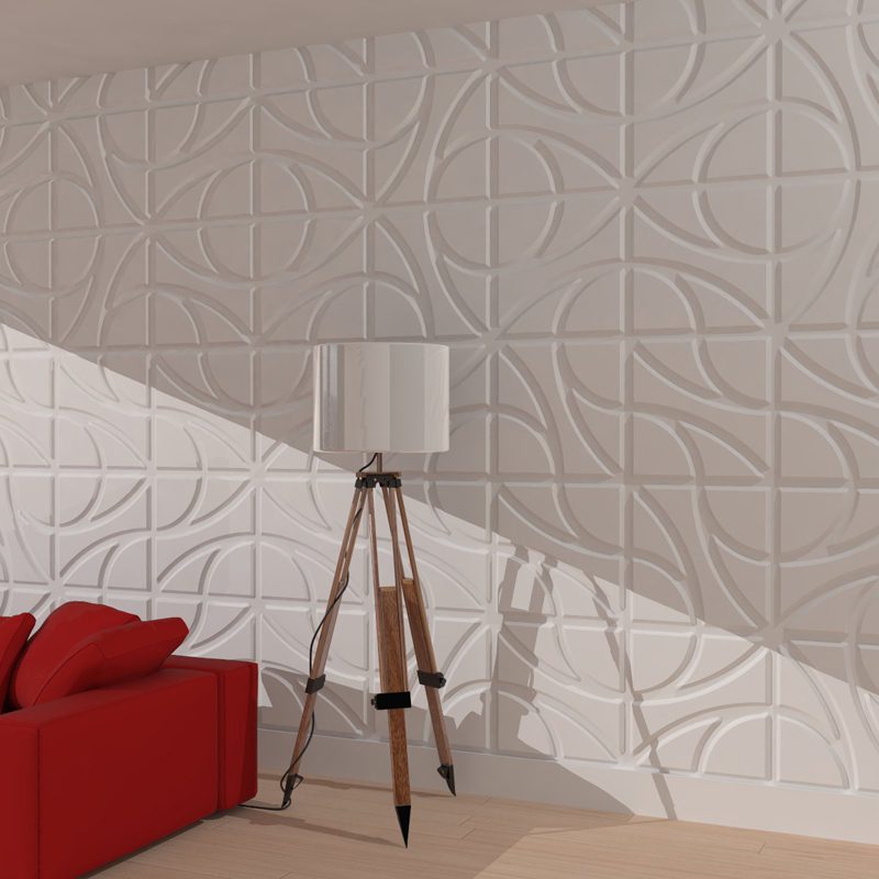 PANNELLO MURALE 3D IN GESSO CERAMICO 409