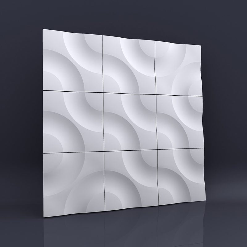 PANNELLO MURALE 3D IN GESSO CERAMICO 411