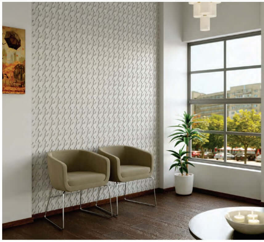 PANNELLO MURALE 3D IN GESSO CERAMICO 555