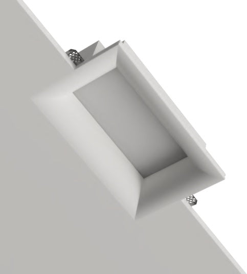 PORTA FARETTO DA INCASSO IN GESSO MOD.INCANTO DOPPIO