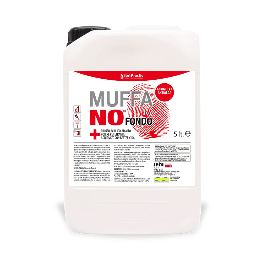 ISOLANTE FISSATIVO ANTIMUFFA MUFFA NO FONDO