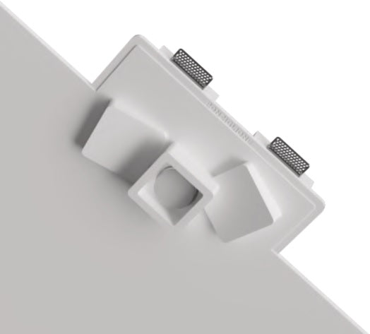 PORTA FARETTO DA INCASSO IN GESSO MOD.TRIS