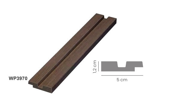 Pannello Doghe LEGNO 3D Acquisto minimo 5pezzi