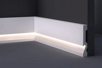 Battiscopa Duropolimero JX181 2000x100x18mm