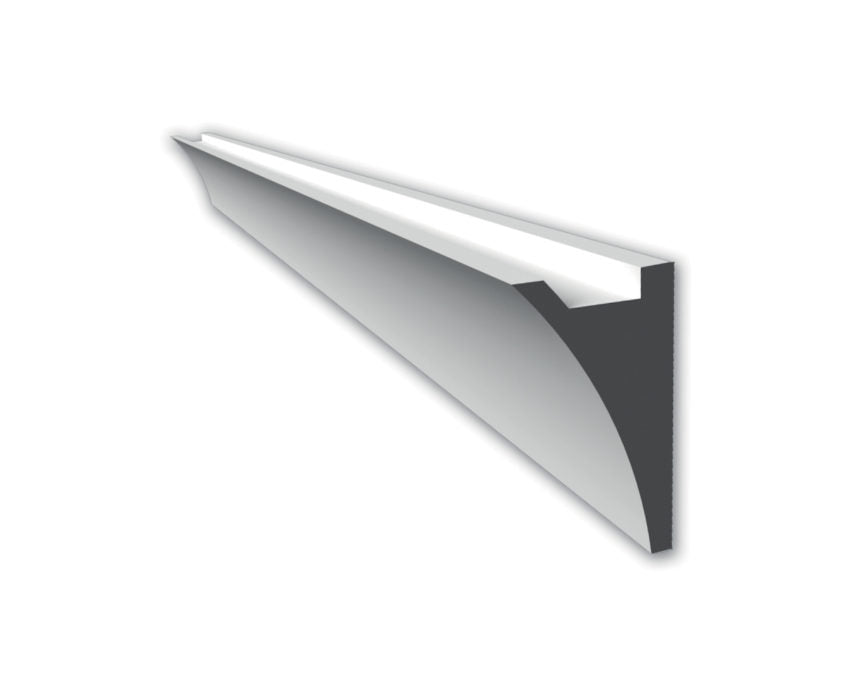 Cornice per led in Gesso confezione 3 Mt per illuminazione indiretta Art.80