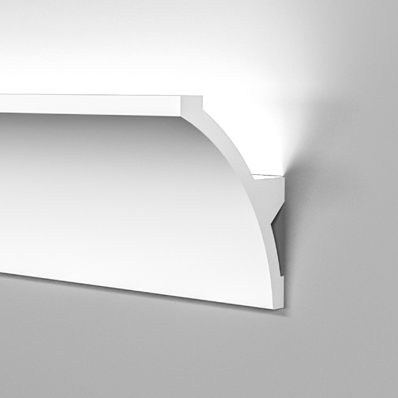 CORNICE IN DURO POLIMERO PORTA LED JX75
