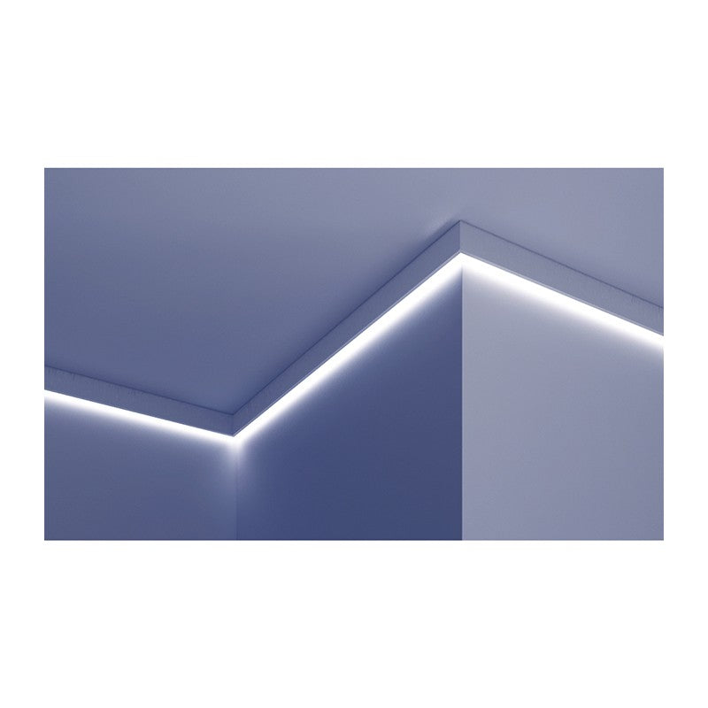 CORNICE BATTISCOPA IN DURO POLIMERO PORTA LED JX86