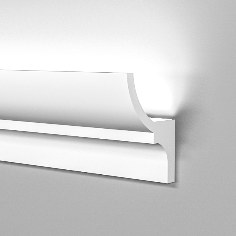 CORNICE IN DURO POLIMERO PORTA LED JX90