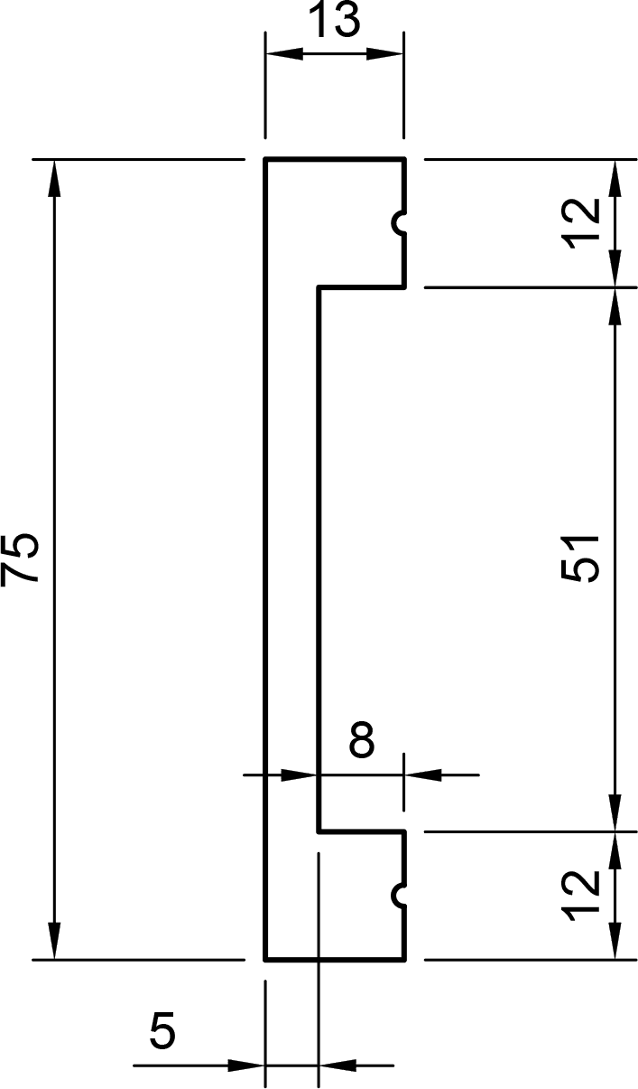 CORNICE IN DURO POLIMERO JX105