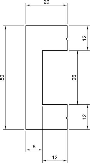 CORNICE IN DURO POLIMERO JX108