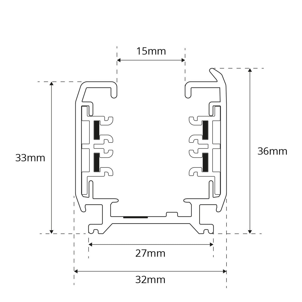 Binario Elettrificato Magnetico Trifase 220v
