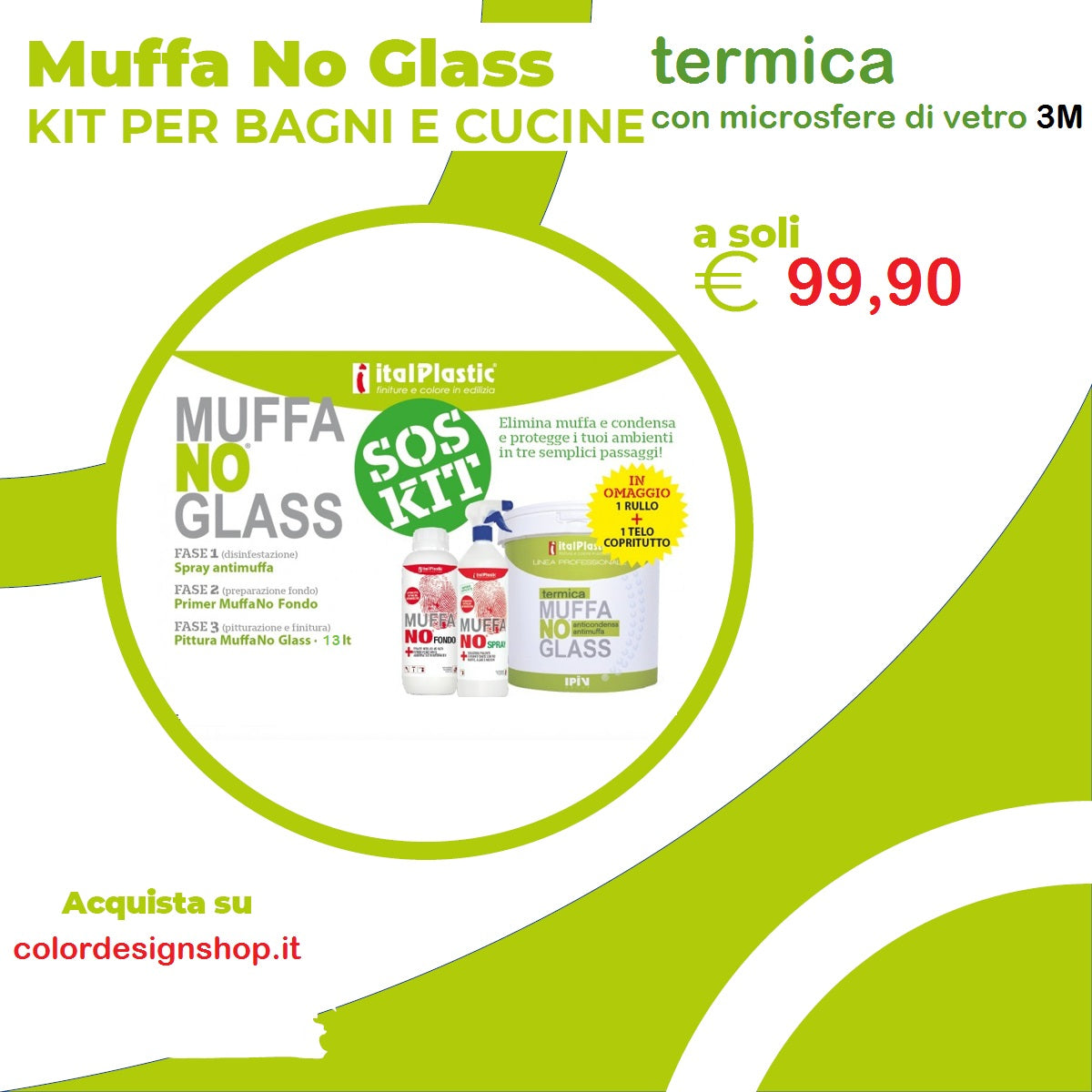 Kit Muffa No Glass