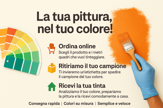 LA PITTURA NEL TUO COLORE