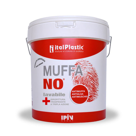 PITTURA LAVABILE ANTIMUFFA "NO MUFFA"