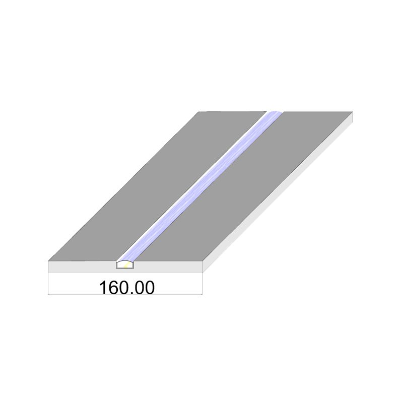 Cartongesso Preassemblato con profilo Porta Led per tagli Luce AL05 – COLOR  DESIGN